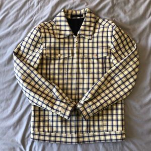 Zara Men’s Gingham Plaid Jacket